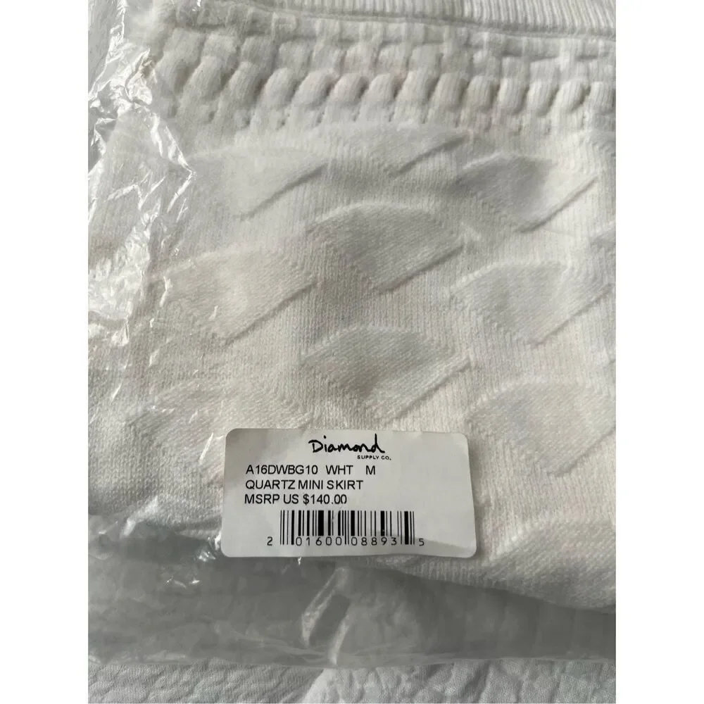 Diamond Supply Co Quartz Mini Skirt NEW NWT